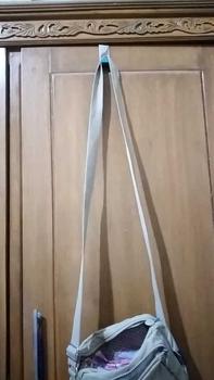 Product Review of UNISO HOME - [1 PCS] GANTUNGAN PINTU BESI HOOK TANPA PAKU from T** S**r 1