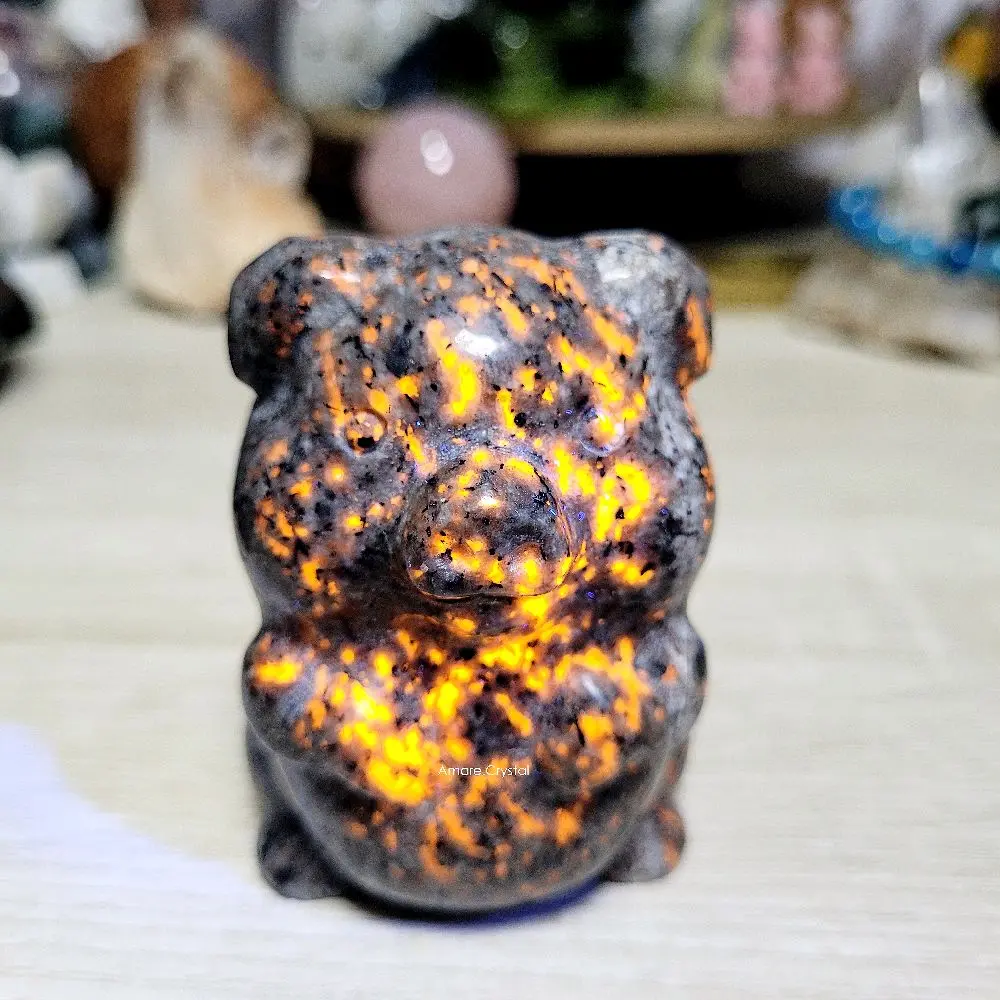 Pig Babi Quartz Yooperlite Pyrite Jasper Feng Shui Decoration Pajangan Dekorasi Carving Natural Crystal Fengsui Batu Alam Ukir Kristal