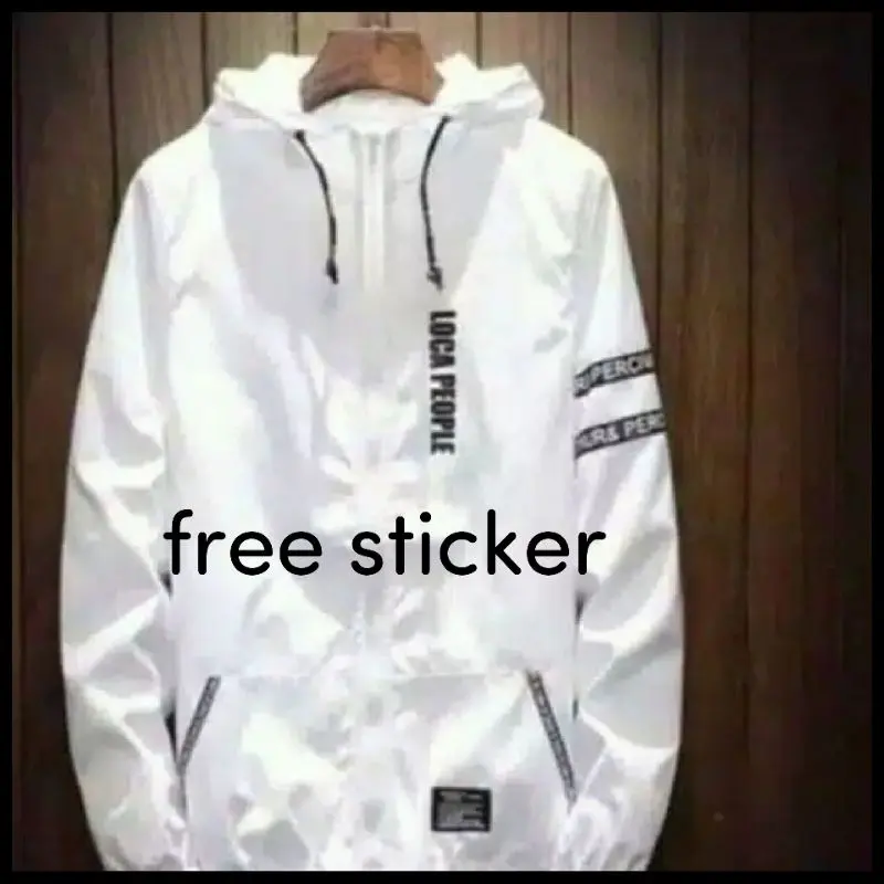 loca people jaket//jaket parasut pria dan wanita // ( double puring )