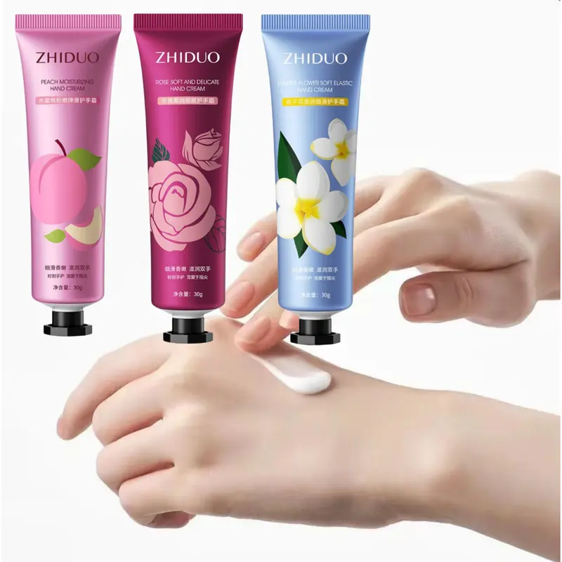 Krim Lotion Tangan ZHIDUO Hand Cream Pelembut Pelembab Kulit Wangi Buah Bunga BE007 2