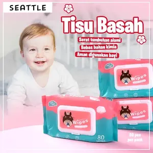 [1 PCS] Tissue Tisu Basah Murah Promo| Bayi Newborn | Ganti Popok Diapers Anak Baby | Wet Wipes | Perlengkapan Bayi Tisue Basah Perawatan Wajah Kecantikan | Tanpa Parfum Pewangi & Alkohol