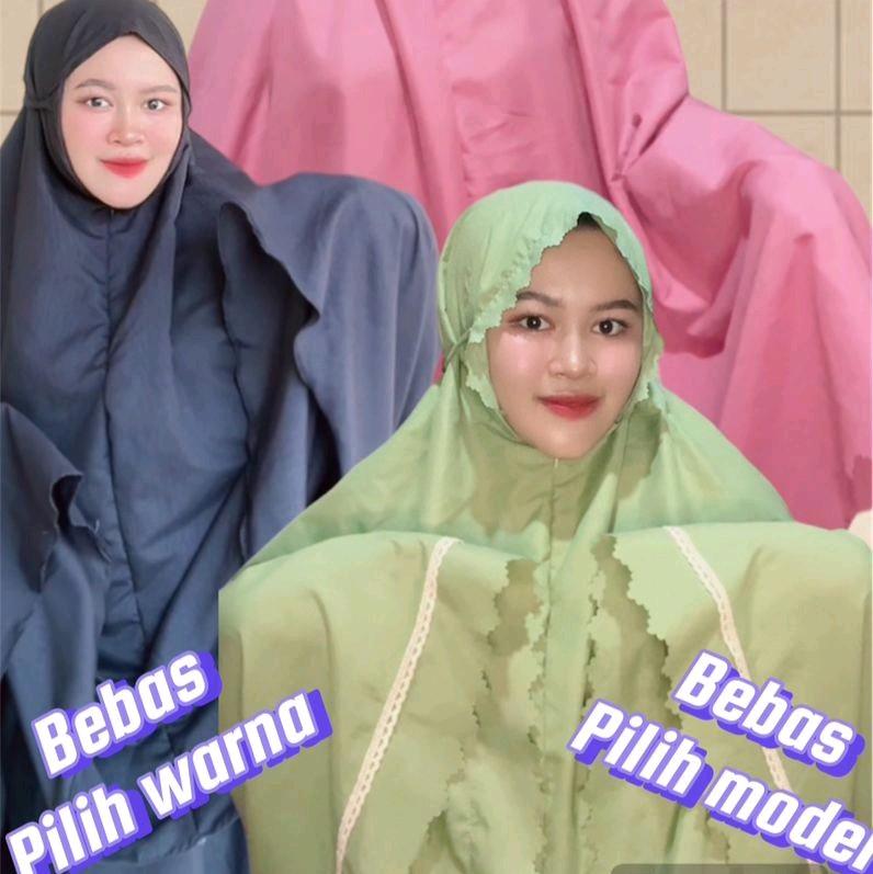 Mukena Rukuh Zhiadhiaz Traveling 2in1 Free Tasbih Muslim Dewasa Bahan Katun Premium Wanita Putih Renda Rayon Bordir Mewah Lembut Nyaman Panjang Mukenah Bawahan travels zamira mauve twill rayon zura blue daily ziva pink Navy parasut korea zinnia in blue 5