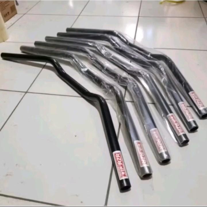 Setang Modif Pendek Sepeda Listrik Stir Hitam Bahan Tebal Tinggal Pasang Stang 2