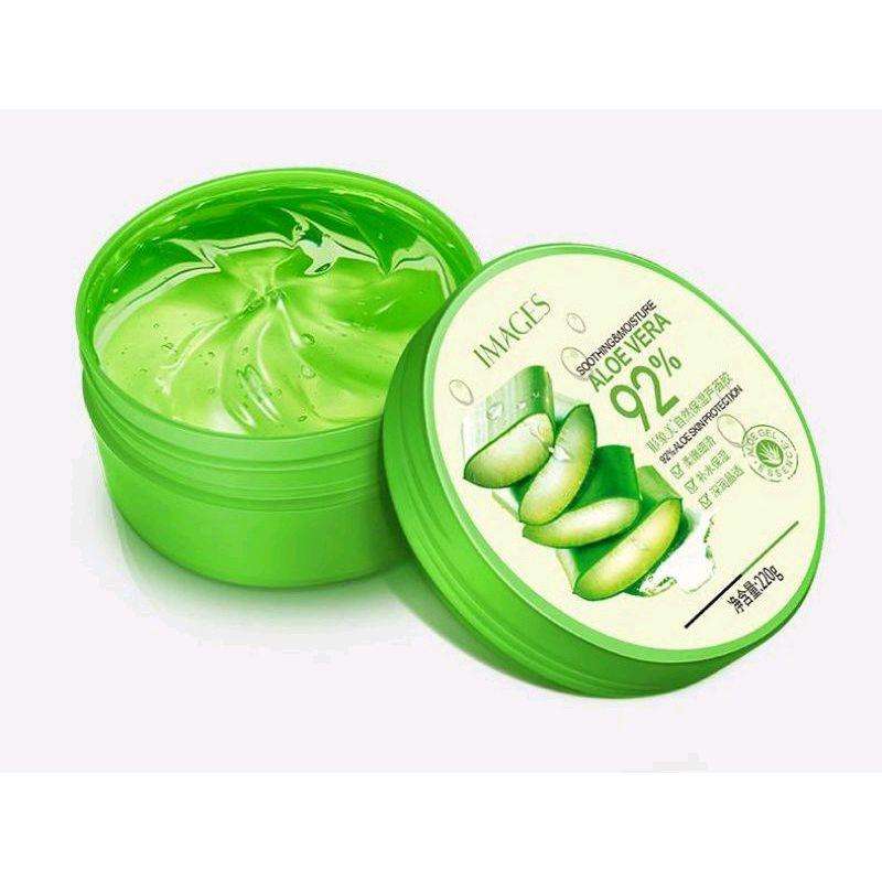 Images Aloe Vera Gel Pelembab Wajah / Masker Wajah Glowing/Pelembab Kulit / Gel Menghaluskan Kulit / Gel Lidah Buaya 0