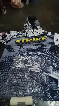 Product Review of Baju Jersey mancing Strike fishing from 𝐚**𝐩 𝐬**𝐞 1