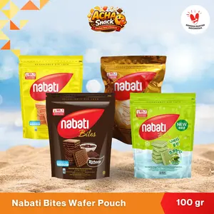 Jual Richeese Nabati Bites Wafer Pouch 100gr | Harga Grosir & Ecer | Termurah