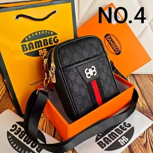 BAMBEG - Tas Selempang Hp Sellena EMBOS Import Kualitas Premium (FREEBOX),-Tas HP Pria/Wanita - 191558