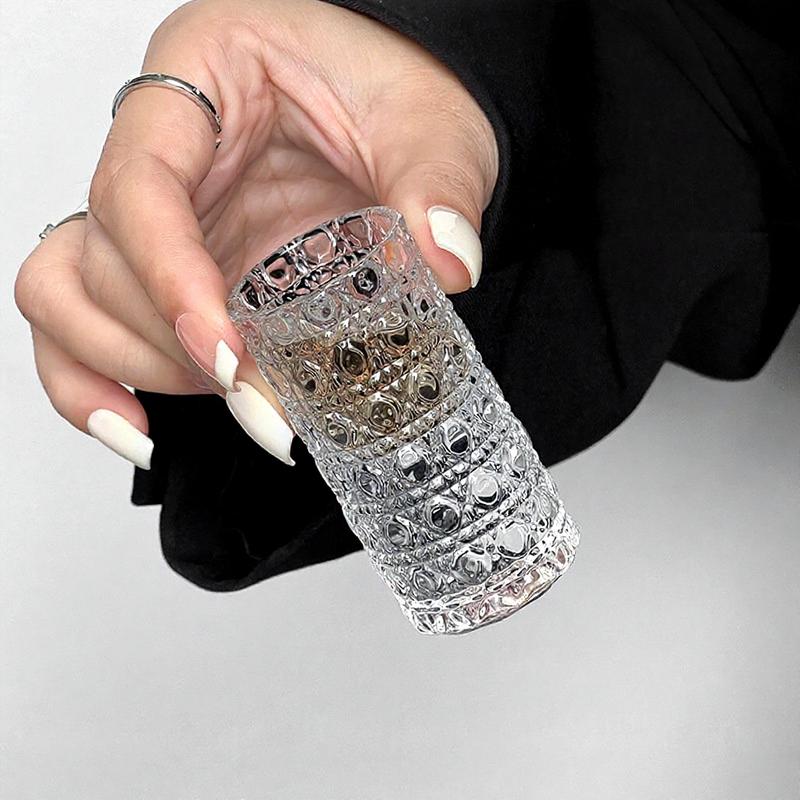  Set 6 ly uống rượu thủy tinh cao cấp Ly uống Rượu đế dày dung tích 20ml 