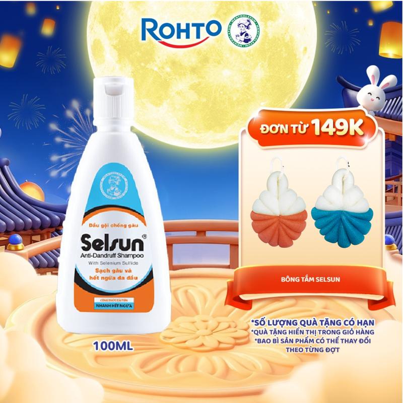 Dầu gội chống gàu, giảm nấm Selsun 100ml