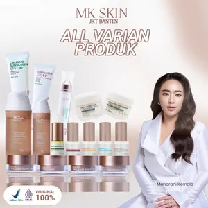 [READY] MK SKIN ALL VARIAN PRODUK ECER LENGKAP SKINCARE BPOM MENCERAHKAN, MELEMBABKAN MENYAMARKAN NODA HITAM MENGHILANGKAN JERAWAT BIKIN GLOWING DENGAN KANDUNGAN NIACINAMIDE CYSTEAMINE PANTHENOL SOY AMINO SEA WATER HYALURONIC DNA SALMON TRANEMIXACID