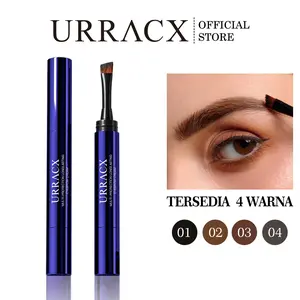 URRACX Eyebrow Pomade Cream Eyebrow Gel Alis Eyebrow Tint Natural Brown High Pigment Tahan lama Waterproof Smudgeproof Non-caking Quick-dry Shaping