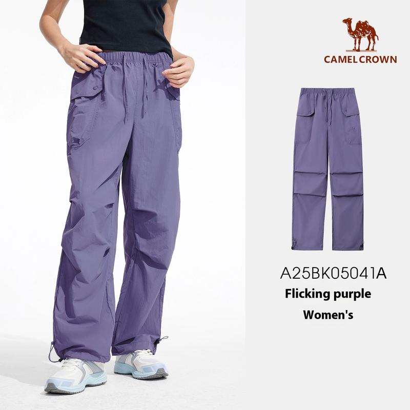 Quần Yếm Nam Nữ Thiết Kế Vương Miện Lạc Đà Phong Cách Chiến Đấu Nhanh Khô Quần Dài Nam Nữ Thích Hợp Cho Mùa Hè Chống Nắng Thoáng Khí Phong Cách Cổ Thấp Quần Đi Bộ Đường Dài A25BK05041A A15BK05069A A13BAVV058C