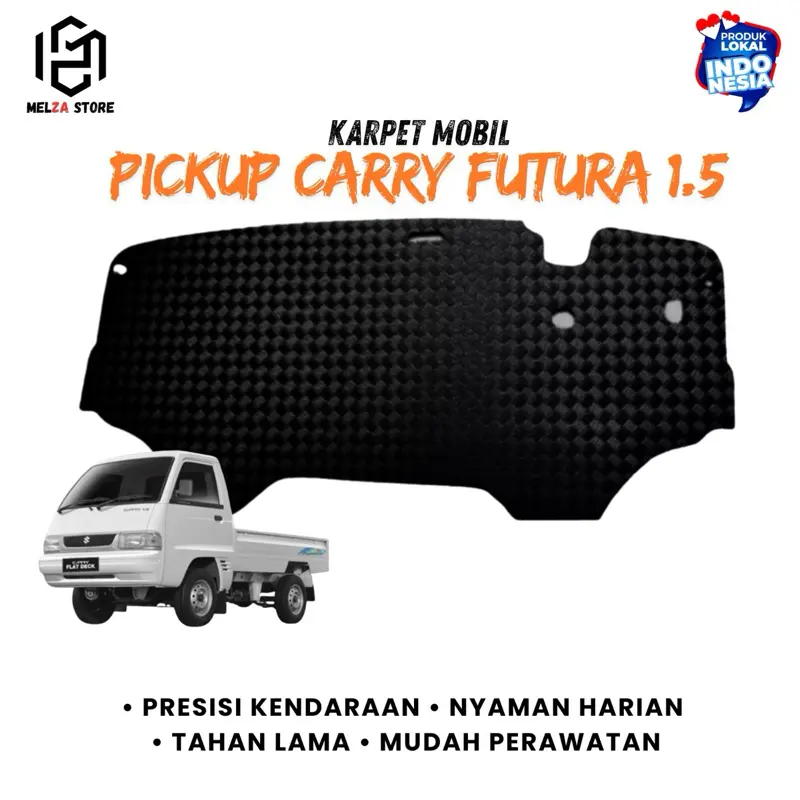 KARPET PICKUP CARRY FUTURA 1.5 LOSBAK MATRAS DEPAN SAJA Car