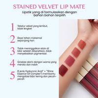 Gambar SHIONLE Stained Mood Velvet Tint – Lip Velvet Blurry Lips + Moisturizing | BPOM Korea - VT01 STAY COZY dari Shionle.id Kab. Tangerang 3 Tokopedia