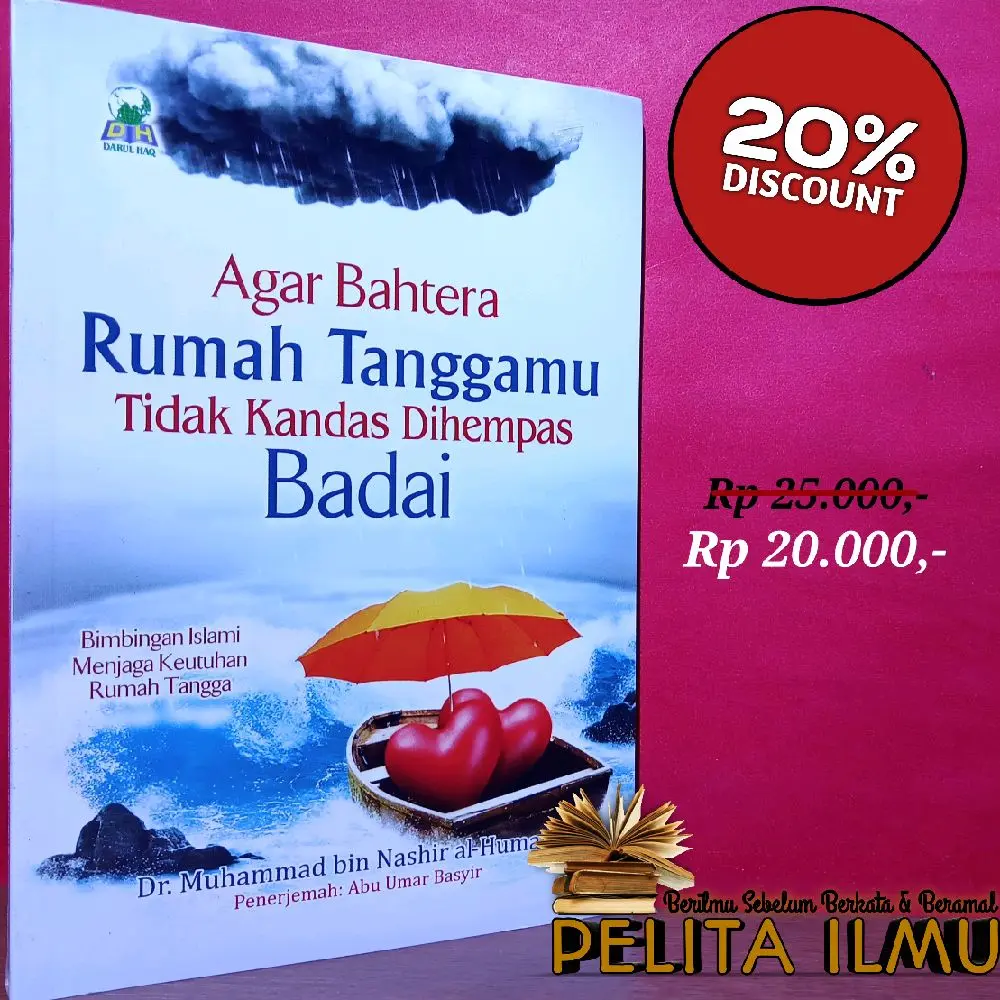 Buku Agar Bahtera Rumah Tanggamu Tidak Kandas Terhempas Badai