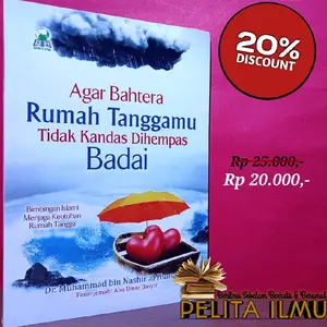 Buku Agar Bahtera Rumah Tanggamu Tidak Kandas Terhempas Badai