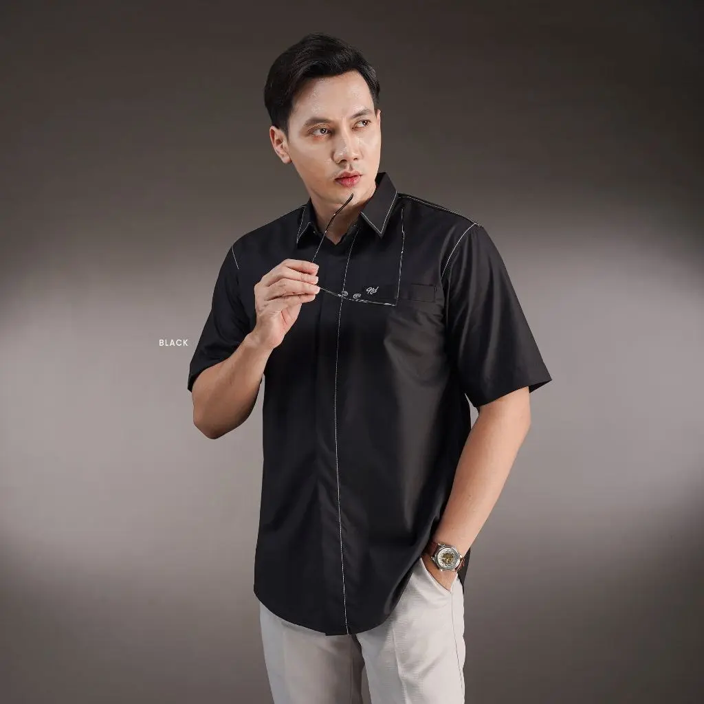 [Koko Lengan Pendek] Black