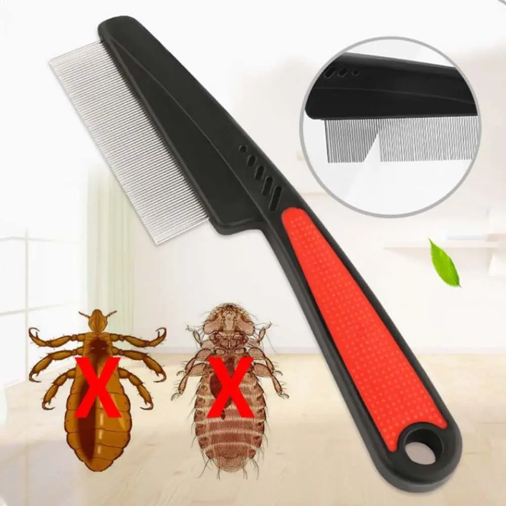 Portable Durable Flea Lice Removal For Dogs Cats Deworming Puppy Pet Needle Comb Dog Hair Comb Pet Supplies Dog Hair Grooming Tool