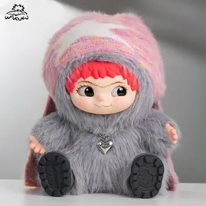 [OFFICIAL] WAKUKU Fuzzy Trendy Fun Party - Letsvan Series Plush Blind Box Keychain Bag Charm Boneka Gantungan Kunci