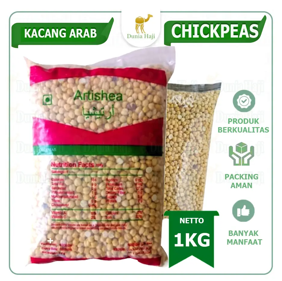 Kacang Arab Renyahh dan Gurih Berkualitas Oleh Oleh Haji dan Umroh Makanan Food