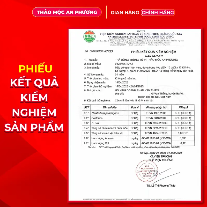 [MUA 1 TẶNG 3] Mua Hộp 30 Gói Trà Đông Trùng Tú Vị Tặng Thêm 1 Bình Giữ Nhiệt, Tặng Kèm Thêm 5 Gói Lẻ, Tặng 1 Gói Đường 1