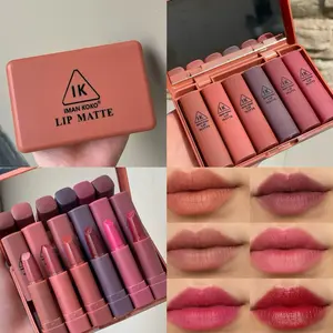 (DAPAT 1 PACK ISI 6) Lipstick Iman Koko Nude isi 6 dapat 1 pack isi 6 + kaca Lipstik