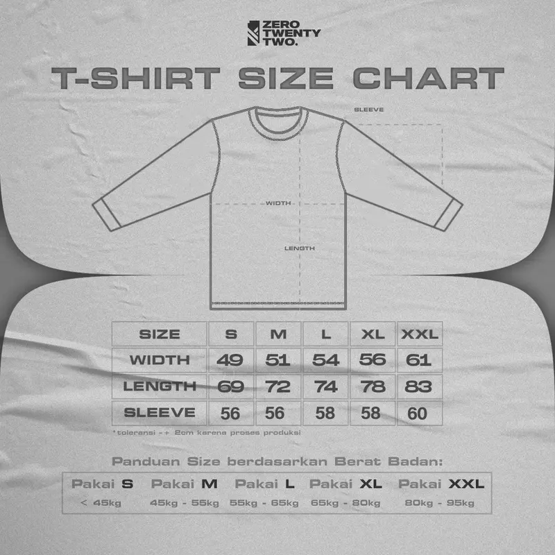 Zerotwentytwo Longsleeve Blackpink White | Kaos Lengan Panjang Blackpink Putih Pria Parodi Plesetan Lucu 3
