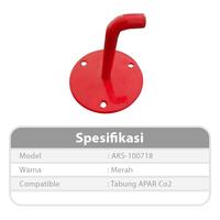 Gambar Gantungan APAR Karbondioksida (CO2) 2–7 Kg / Hanger APAR CO2 / Gantungan Tabung Pemadam Api / Sparepart APAR Satuan / Aksesoris Pemadam Kebakaran / Hanger Tabung CO2 / Gantungan APAR Safety / Bracket Gantungan APAR Karbondioksida / Peralatan Fire System dari Tonata Indonesia Kab. Tangerang 2 Tokopedia