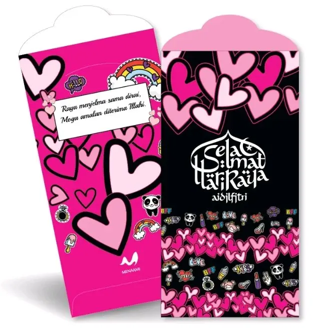 Cute Sampul Raya 2025 5pcs/pkt