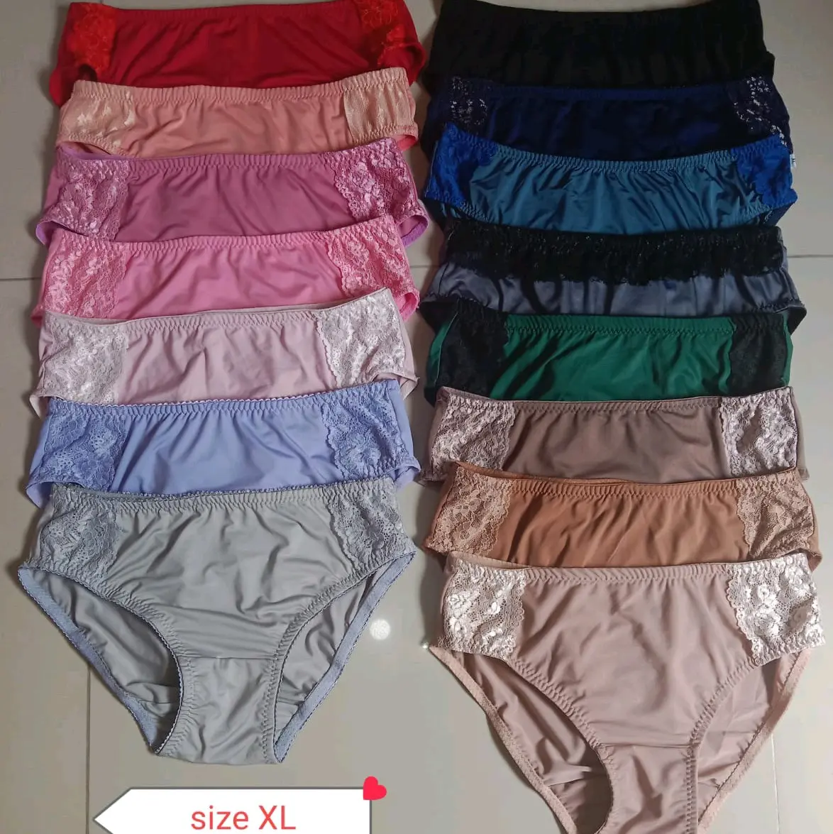 MA'ETAQI paket 6pcs celana dalam wanita renda _spandek balon CD Dewasa