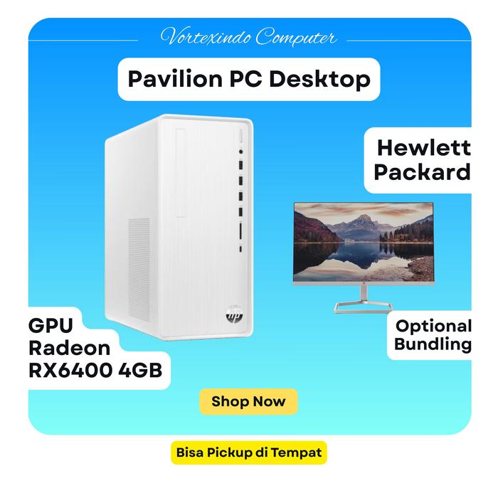 Gambar HP Pavilion Desktop TP01-3028d PC Core i7-12700F Radeon RX 6400 +Monitor M22F 21.5" Windows 11+OHS - Non Monitor dari Vortexindo.Computer Kota Administrasi Jakarta Pusat Tokopedia