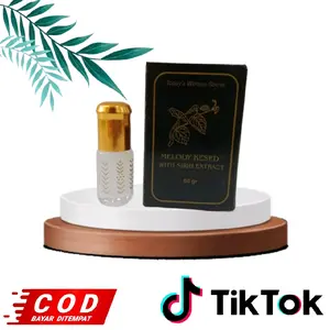 Paket Parfum Misk Thaharah 3ml Dan Sabun Kesed Melody Bpom