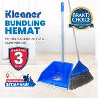 Gambar Kleaner Bundling Sapu Dalam Ruangan Pembersih Lantai dan Pengki Sekop Sampah Cikrak Lebar 30 cm dari Kleaner Indonesia Kota Administrasi Jakarta Barat 1 Tokopedia