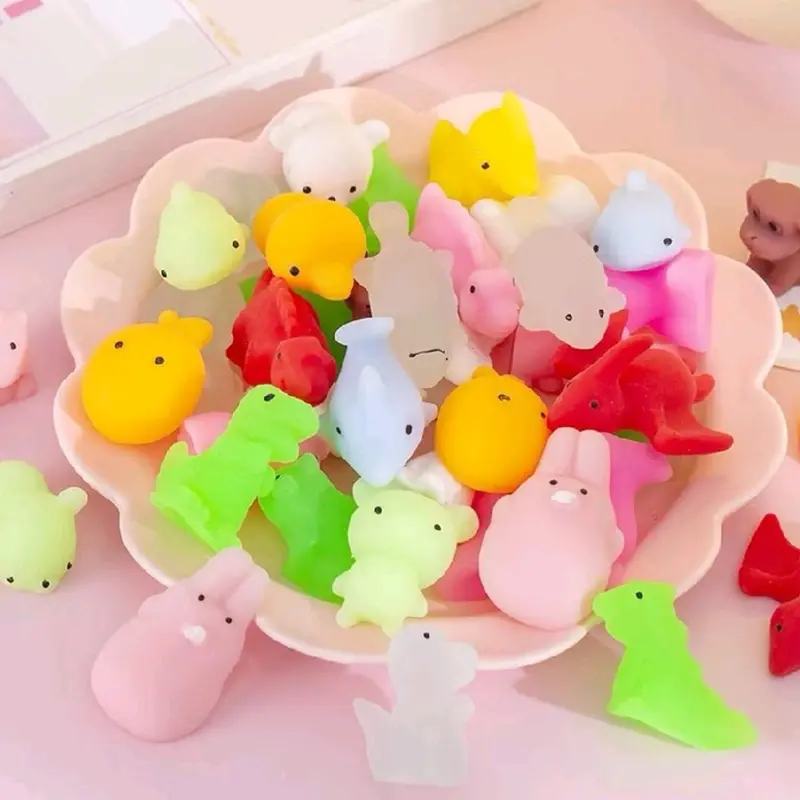 Mainan Squishy Mini Jelly Karet Licensed Murah Mochi Animal Moni Case Hp Sensorik Anti Stress Anak Plastik Toys Dewasa 0