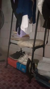 Product Review of COD LACOOK Rak Baju Model Segitiga / Rak Triangle Dengan Roda from L**s 0