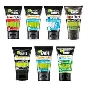 GARNIER Men Facial Wash 100ml - Sabun Wajah Pria