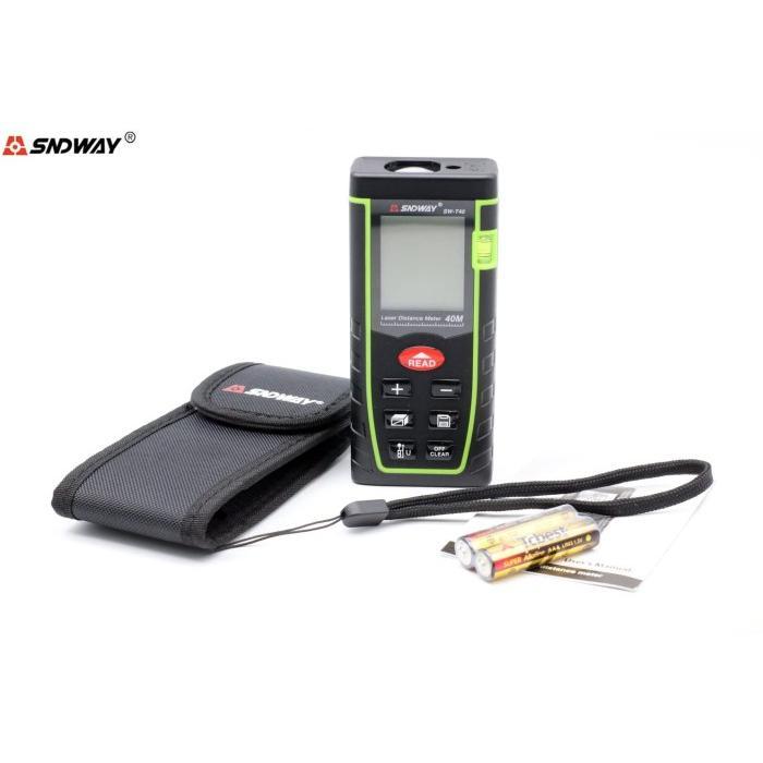 SNDWAY Meteran Laser Digital Distance 40 Meter SW-T40 4