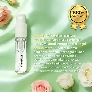 Parfum Sample Pria Merek Random 2ml Portable & PraktisOriginal Men's Perfume Random Brand 2ml
