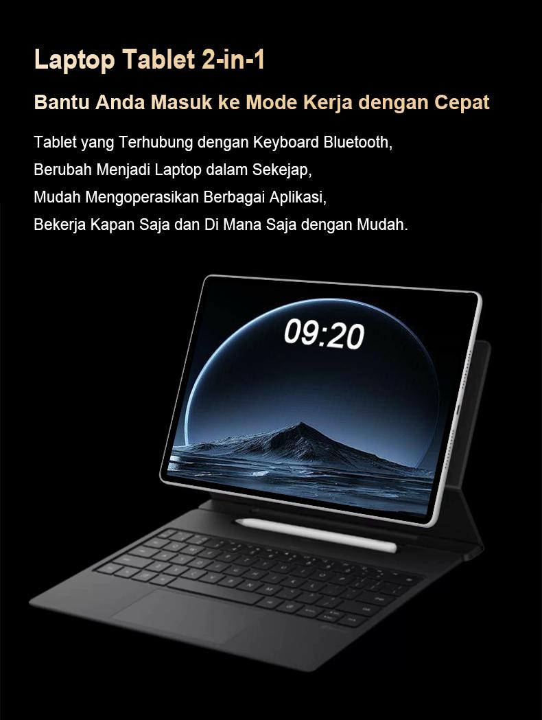 5G 2025 matepad P60 Pro 10.3" Tablet [8GB+8GB+1TB] | Pengalaman Pro Layaknya PC | 120Hz OLED Real Color FullView Display | Ultra-tipi