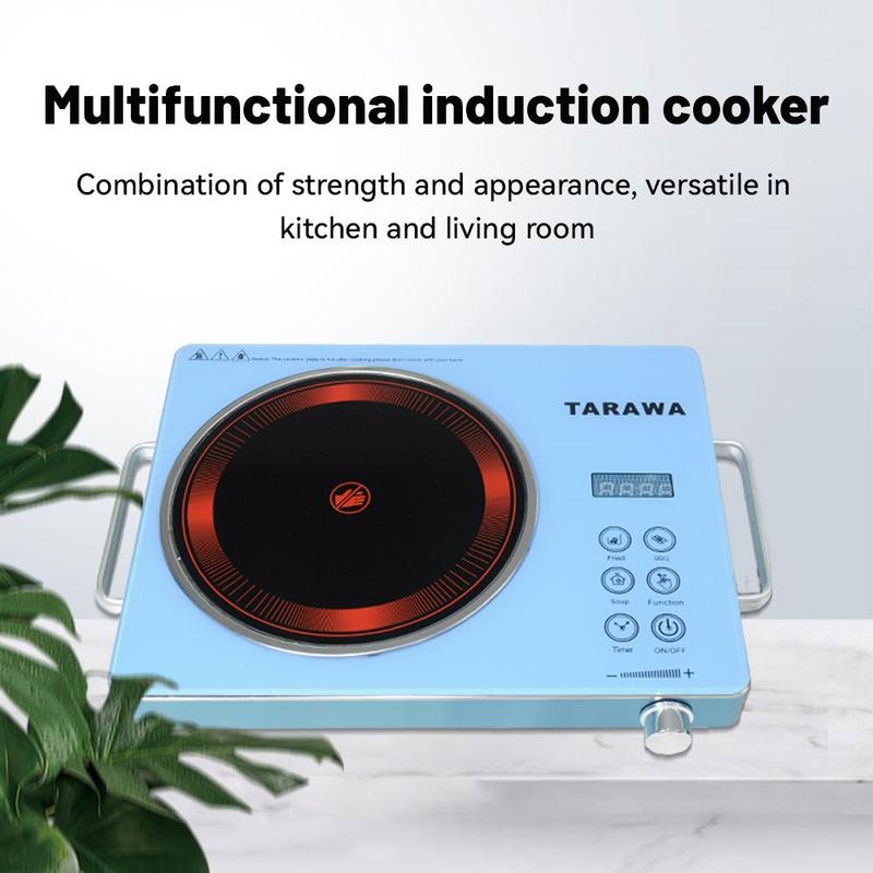 Product Introduction of 3500W Energy Saving Induction Cooker Touch Screen Portable Desktop Infrared Induction Electric Pottery Stove Cook Multi-function Fried BBQ  Electric Ceramic Stove Induction Hobs Machine 23