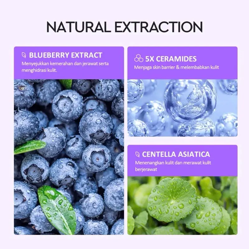 g2g facial wash blueberry low ph gel cleanser 3