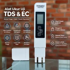 WIJAYA MALL Alat Ukur Uji TDS EC Meter Digital Air Minum Akuarium 5B