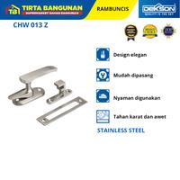 Gambar DEKKSON CWH 103 Z SN RAMBUNCIS GRENDEL JENDELA KAYU BESI SATIN NICKEL dari Tirta Bangunan Kota Depok 1 Tokopedia