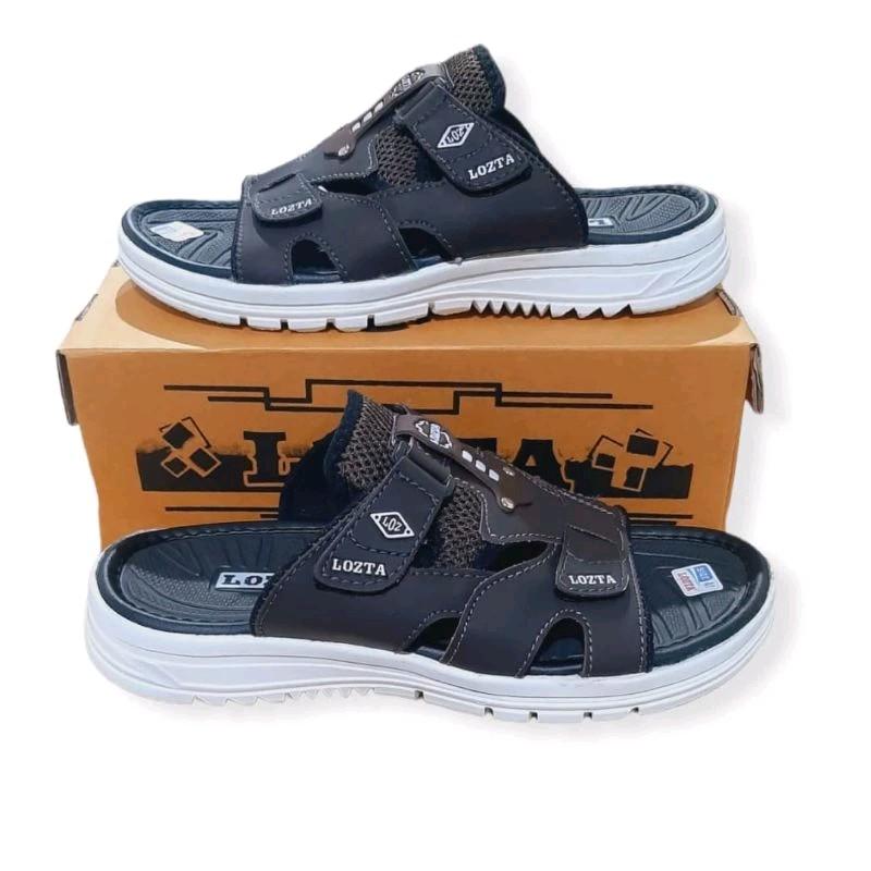LOZTA SANDAL SLIP ON PRIA HIGH QUALITY /SANDAL COWOK TRAVELING 3