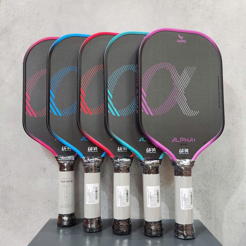 Vợt Pickleball Kamito Alpha - Hàng chính hãng - Mặt vợt nhám có trợ lực độ bền cao bảo hành lỗi 1 đổi 1
