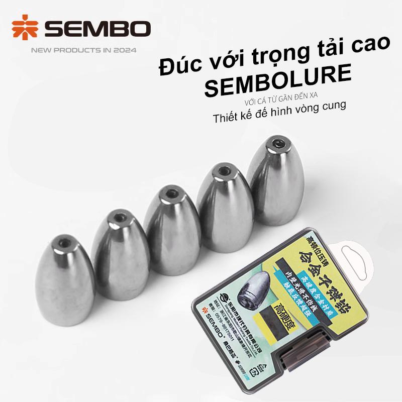 SEMBOLURE Chì đúc hợp kim , chì viên câu lure kết hợp lưỡi crank hook, ghook hỗ trợ ném xa