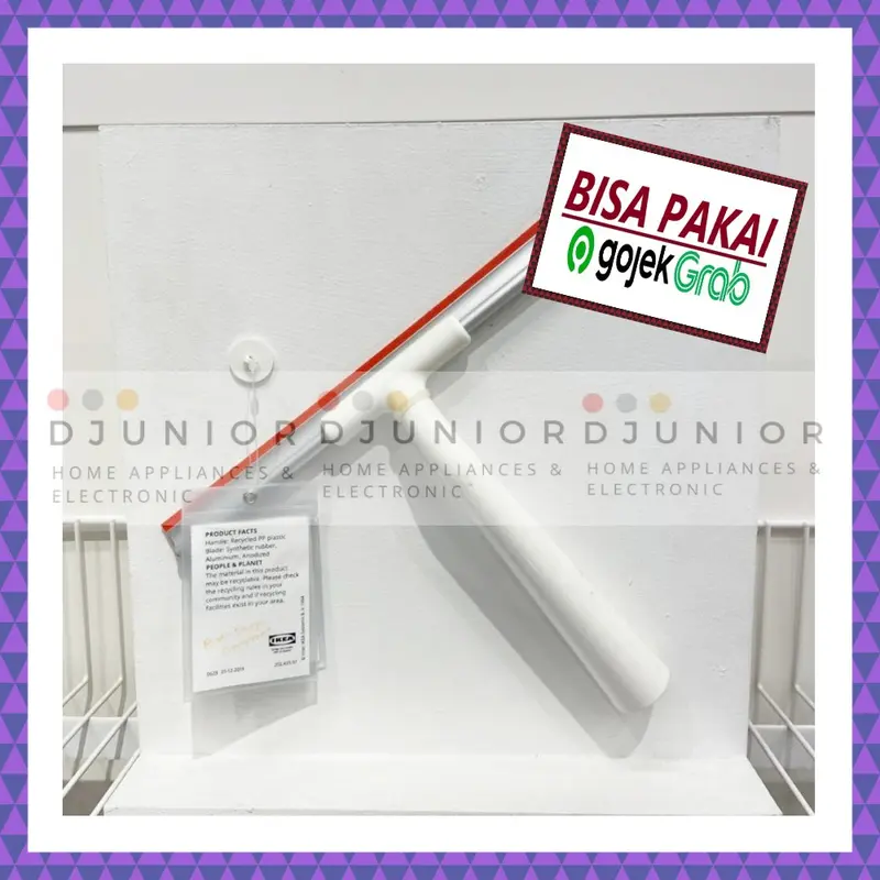 LILLNAGGEN KARET PEMBERSIH KACA CERMIN JENDELA / LAP WIPER KACA SQUEEGEE - LIVIN 1