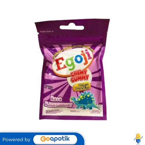 Gambar EGOJI CHEWY GUMMY RASA BLACKCURRANT SACHET 10 TABLET dari Apotek Kawi Malang by GoApotik Kota Malang Tokopedia