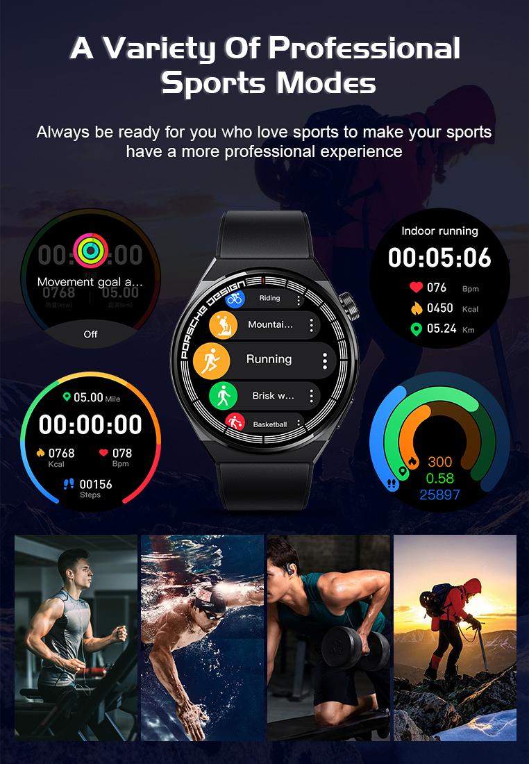 Product Introduction of Simbojoy SmartWatch GT8 Anti Air Original Layar Terang 1.28''Pemantauan Tidur Alat pengukur langkah Jam Pintar  ZN025 4