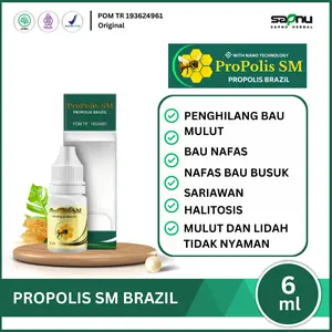 Propolis Sm Untuk Penghilang Bau Mulut Dan Nafas Bau Busuk Sariawan Halitosis Herbal